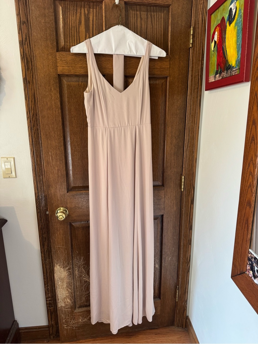 Show me your mumu Jenn maxi dress in show me the ring crisp - M - Picture 2 of 4